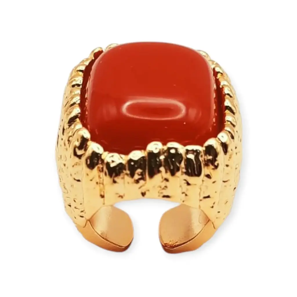 [VANIOL055047] VANIOL055047 ANILLO PIEDRA ROJA OL